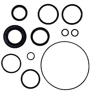 Kit reparo retentor virabrequim esquerdo mesa magneto C100 Biz KS 1998 a 2005 Pop100 Biz100 2007 a 2015