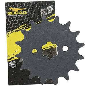 Pinhão de transmissão relação 16 428 C100 Biz Dream Biz100 Biz110 Biz125 Pop100 Pop110 Web100 XY50 Phoenix AZ1 AZ125 Jet