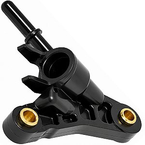 Junção guia suporte fixação bico injetor CG150 Fan Titan Start Cargo 2011 a 2015 NXR150 Bros 2013 a 2015