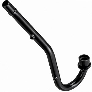 Curva escape escapamento descarga motor preto XTZ125 2003 a 2016