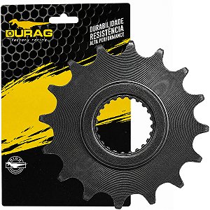 Pinhão de transmissão relação 16 dentes 520 YS250 FZ250 Fazer 2008 em diante XTZ250 Lander Tenere 2009 em diante Durag