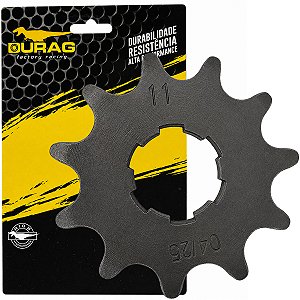 Pinhão de transmissão relação 11 dentes 428 YS150 Fazer YBR150 Factor XTZ150 Crosser YBR125I Factor Durag