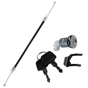 Trava da tampa carenagem lateral banco Biz100 Biz110 Biz125 2006 a 2017 Falcon Twister Pop100 Pop110 CB250 CB300