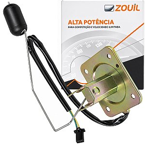 Boia de tanque sensor medidor nível combustivel NXR150 Bros 2009 a 2010 gasolina Zouil