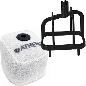 Suporte do filtro de ar com elemento filtro CRF250 CRF250F 2019 a 2024 Vedamotors Athena