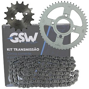 Kit relação transmissão tração Shineray SHI175 2024 em diante injetada GSW