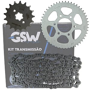 Kit relação transmissão tração Haojue NK150 2023 em diante GSW