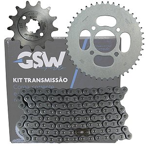 Kit relação transmissão tração Dafra NH300 2024 em diante