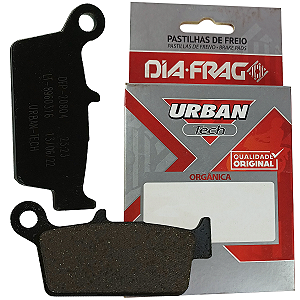 Pastilha de freio traseira XRE300 XR650 NX400 Falcon