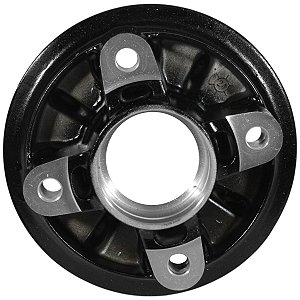 Flange da coroa cubo traseiro Crypton105 YBR125 Factor RD135 Max125 Hunter125 preto