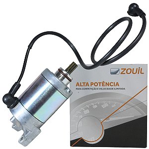 Motor de partida arranque MT03 YZF R3 com chicote Zouil