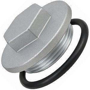 Bujão de óleo grande com oring CG125 Titan 1995 a 2008 CBX200 Strada NXR200 XR200 XLR125 NXR125 NXR150 Bros