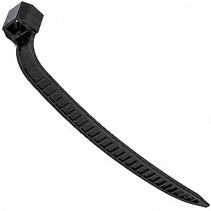 Abraçadeira braçadeira plásticas enforca gato nylon 7 x 118 preta CG125 CG150 CG160 Fan Titan Start 2014 em diante