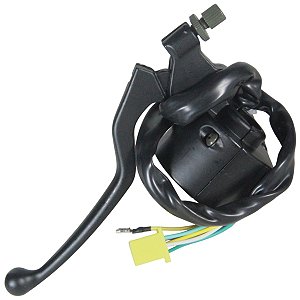 interruptor punho chave de luz botão Yes125 2005 a 2007 Intruder125 2006 a 2010 lado esquerdo com manete