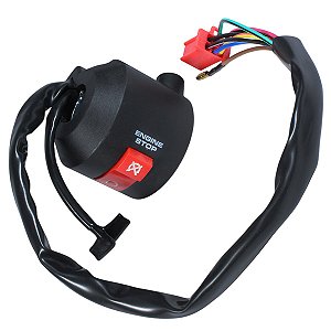 Interruptor punho de partida e emergência botão CB300 CB300R 2009 a 2015 lado direito