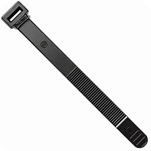 ABRACADEIRA NYLON 8X124 MM PARA CABOS MODELO ORIGINAL PARA MOTOCICLETA COMPATIVEL COM FZ15A 2023 FZ25A 2018-2023