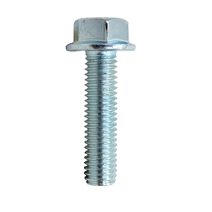 Parafuso sextavado M6X50 com flange (zincado) chave 8