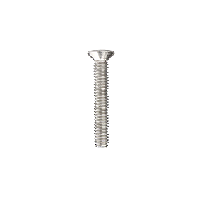 Parafuso Phillips rosca maquina cabeça chata aço inox A2 304 M5X16 rosca 0.80