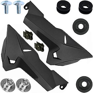 Par aba asa carenagem inferior complemento asa do motor tanque esquerdo direito CB300F Twister 2023 em diante parafusos