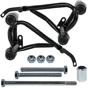 Protetor de motor carenagem modelo reforçado CG150 Cargo Fan Titan Start 2014 a 2015 preto