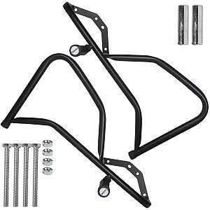 Protetor de motor carenagem modelo slider NXR160 Bros 2025 em diante preto