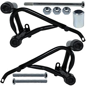 Protetor de motor carenagem modelo reforçado CG150 Cargo Fan Titan 2009 a 2013 preto
