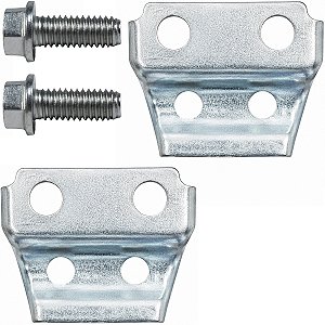 Abraçadeira braçadeira mangueira flexivel guia freio dianteiro CRF250 CRF250F XR250 Tornado com parafusos