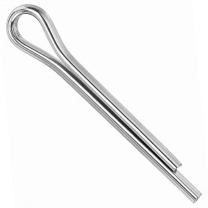 Cupilha contrapino trava eixo engate grampo universal zincado 2x15