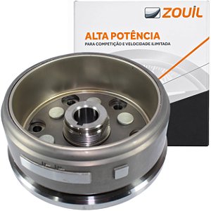 Volante do magneto CG150 Titan ESD CG150 Sport 2004 a 2008 NXR150 Bros ES NXR150 Bros ESD 2006 a 2008 Zouil