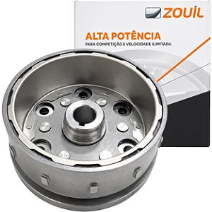 Volante do magneto CG150 Titan ES 2009 a 2010 CG150 Titan ESD CG150 Titan EX CG150 Fan ESi NXR150 Bros 2009 a 2012 Zouil