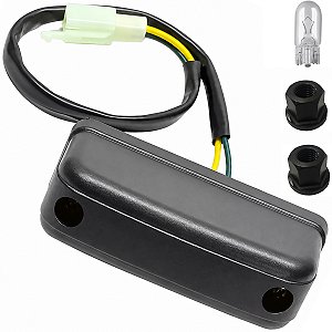 Tampa lanterna da luz de licenciamento placa NXR150 Bros 2013 a 2015 NXR160 Bros XRE190 XRE300 CB600 Hornet