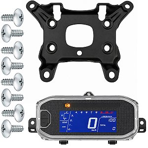 Painel completo instrumentos CG160 Titan 2025 em diante digital com suporte e parafusos
