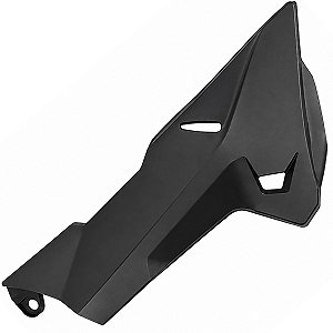 Aba asa carenagem inferior complemento asa do motor tanque esquerdo CB300F Twister 2023 em diante preto