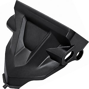Tampa capa carenagem do painel dianteira farol CB300F Twister 2023 em diante preto