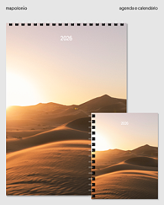 KIT Agenda + Calendário 2026