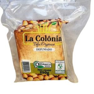 Tofú Fresco Orgânico Defumado 250g - La Colônia