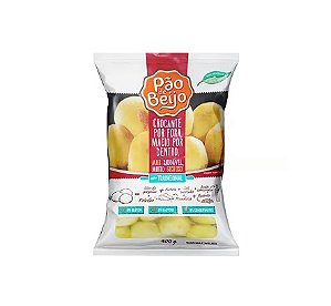 Pão de Beijo Sabor Tradicional 400g - Pão de Beijo