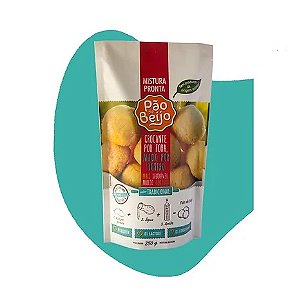 Mistura Pronta p/ Pão de Beijo Sabor Tradicional 250g - Pão de Beijo