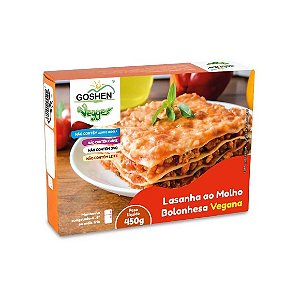 Lasanha Bolonhesa de Soja 400g - Goshen