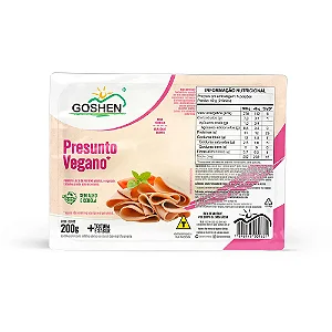 Presunto de Soja Fatiado 1kg - Goshen