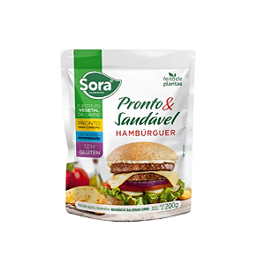 Pronto e Saudavel Hamburguer 200g - Sora