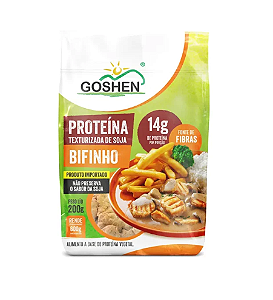 Proteína Texturizada de Soja Bifinhos 200g - Goshen