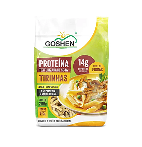 Proteína Texturizada de Soja Tirinhas 200g - Goshen