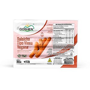 Salsicha de Soja Tipo Viena 300g - Goshen