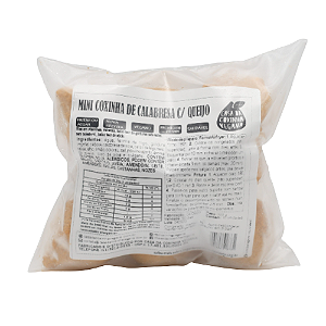 Mini Coxinha de Calabresa com Queijo 300g - Casa da Coxinha