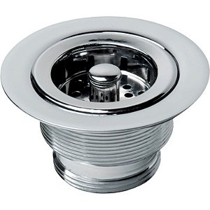 Válvula De Escoamento Para Cozinha 3.1/2" X 1.1/2" Com Cesta De Metal - B5830C5Crb - Celite