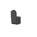 Cabide Simples - Black - Wj-2060-Mo-Bl - Jiwi