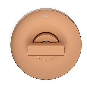 Acabamento De Registro Para Base Docol 1.1/4  1.1/2  Flow Rose Gold Matte - B5026F3R20 - Celite