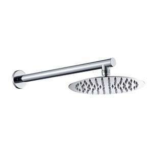 Ducha Slim Com Haste Redondo - Wj-Dhs-20-R-Cr - Jiwi