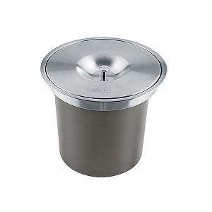 Lixeira De Sobrepor Franke Redonda 5L - 16168 -  Franke